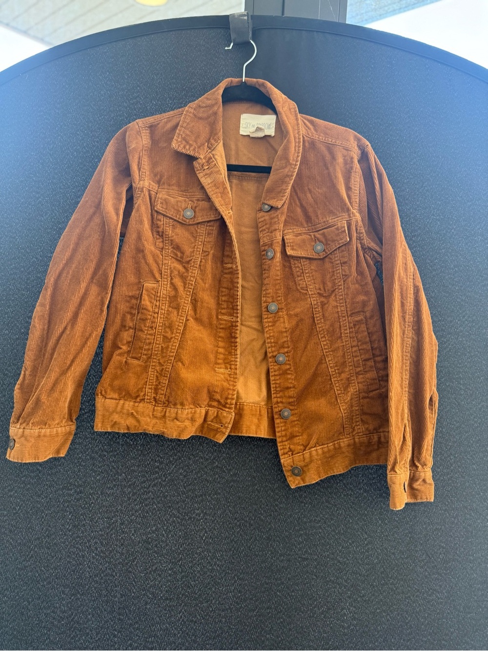 Sky and Sparrow Corduroy Jacket in Rust